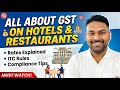 GST ON HOTELS RESTAURANTS Complete And Updated Guide 2026
