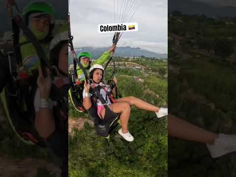 Parapente deporte extremo en Colombia  Bucaramanga Santander