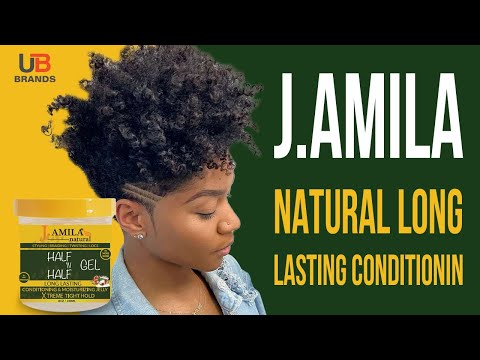 J.amila Half N Half Hair Gel: Long-Lasting Conditioning & Moisturizing for Short Hair