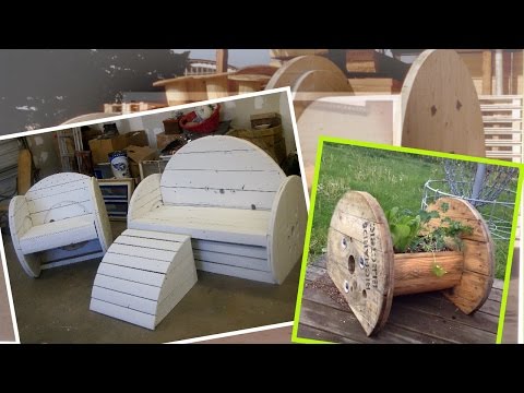 Repurpose Giant Wooden Cable Spools 0 Repurpose Giant Wooden Cable Spools