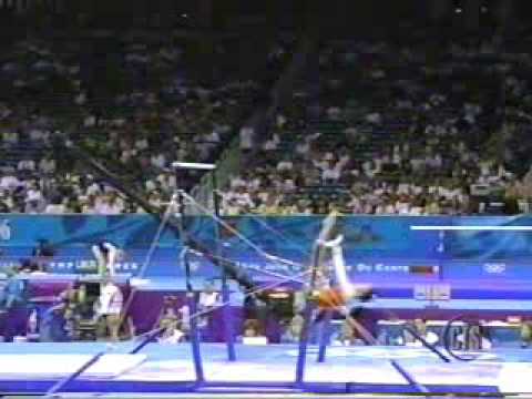 Andrea Molnar - 1996 Olympics Team Compulsories - Uneven Bars