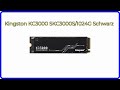 BEWERTUNG 2024 Kingston KC3000 SKC3000S 1024G Schwarz WESENTLICHE Einzelheiten