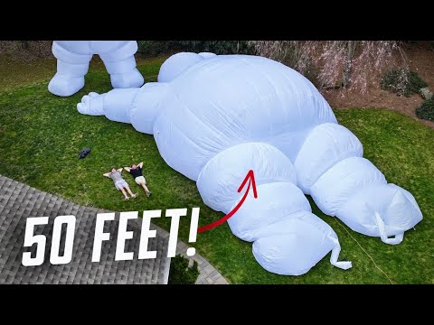 I Bought the Biggest Inflatable Ever!