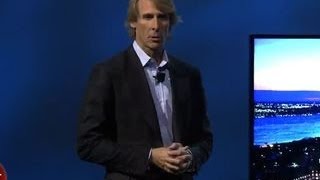 Michael Bay quits Samsung's press conference