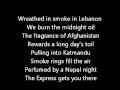 Rush-A Passage To Bangkok (Lyrics)