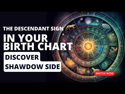 Discover the power of your Descendant Sign and unlock the secrets of your shadow side! 🌕💫 #Astrology