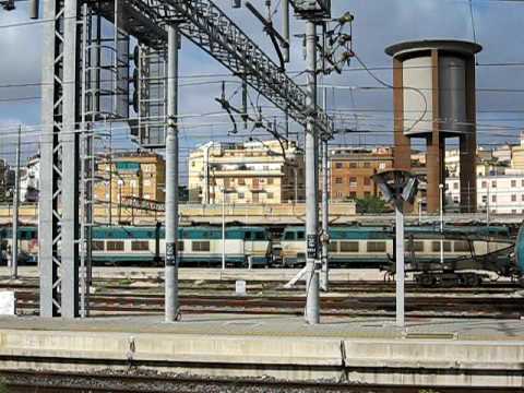 Invio di 3 E655 da Roma San Lorenzo a Roma Smistamento