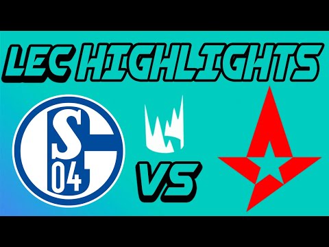 LEC Summer 2021 | Schalke 04 vs Astralis highlights | S04 vs AST | Español
