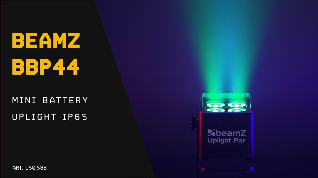 BeamZ Projecteur au sol BBP44 Mini Uplight Par