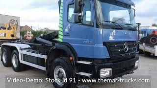 Camion ampliroll Mercedes-Benz Axor 2633 à vendre - Image 4 | Autoline BF Camion ampliroll Mercedes-Benz Axor 2633 | Image 4 - Autoline