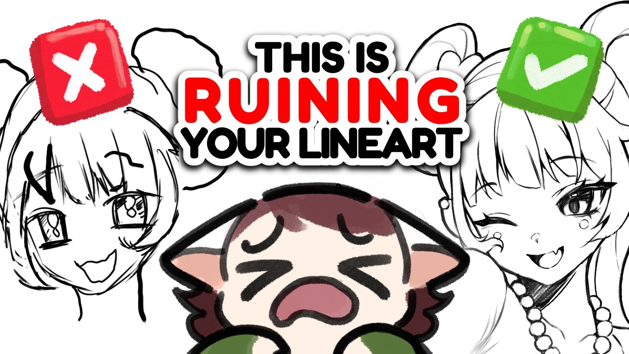 9 Reasons your LINEART FEELS OFF (No One Talks About This)