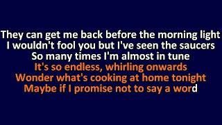 Elton John - I&#39;ve Seen The Saucers - Karaoke Instrumental Lyrics - ObsKure