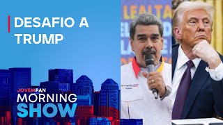 Maduro aparece com espada e convoca marcha militar contra os EUA