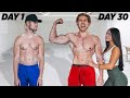 SKINNY TO JACKED IN 30 DAYS | ELITE GENETICS TRANSFORMATION