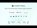 Jetwriter AI (formerly ChatGPT Writer): Use AI on Any Site