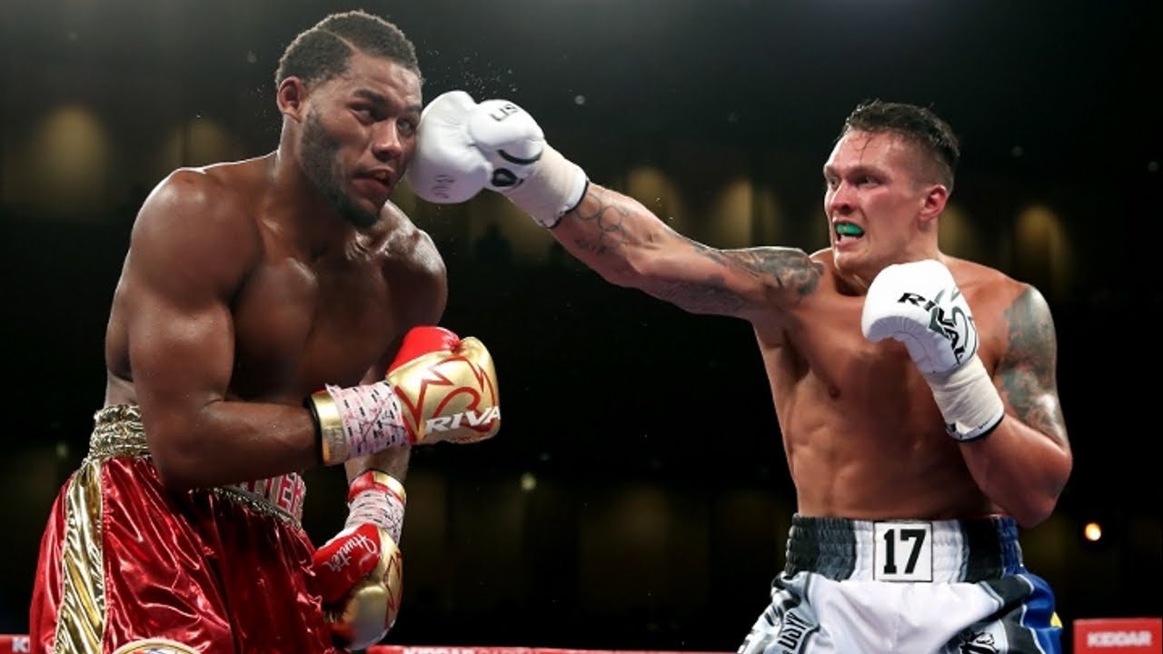 Oleksandr Usyk (Ukraine) vs Michael Hunter (USA) - Full Fight Highlights