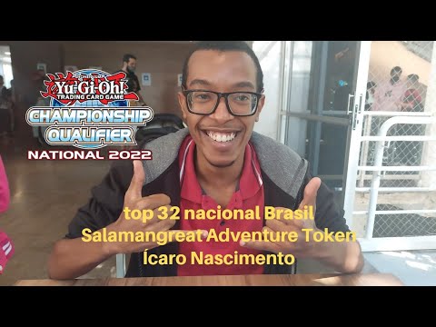 Yu-Gi-Oh! Nacional Brasil 2022 - Salamangreat Adventure Token (Ícaro Silva, Dormitório Slifer)