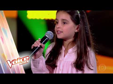 Maria Clara Nery canta 'A Bela e a Fera' na Audição – The Voice Kids Brasil | 4ª Temporada