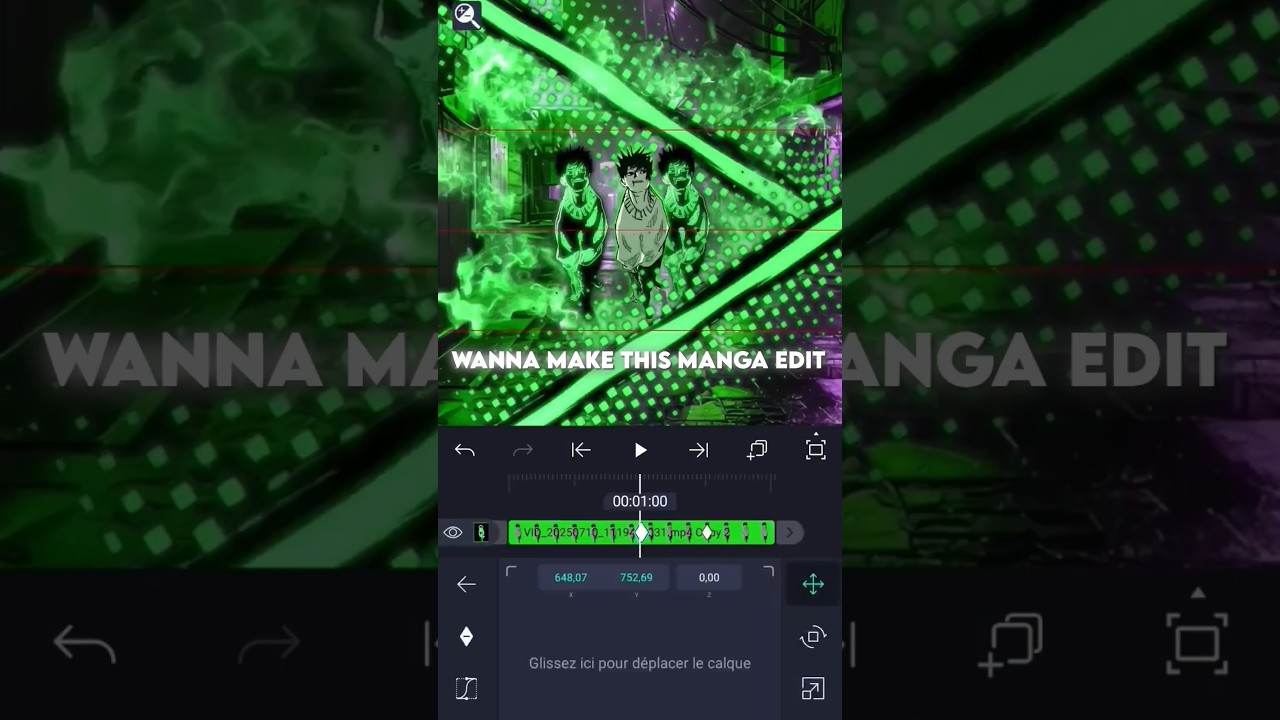 How to make manga edit on AM🥶🔥 #tutorial #alightmotion #jjk