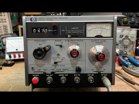 #1319 HP 8601A Sweep Generator (part 1 of 2)