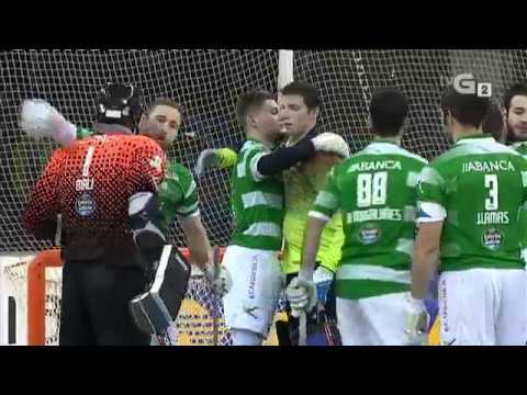 (CRTVG) Partido Completo | Liga Europea16/17 | HC Liceo - UD Oliveirense