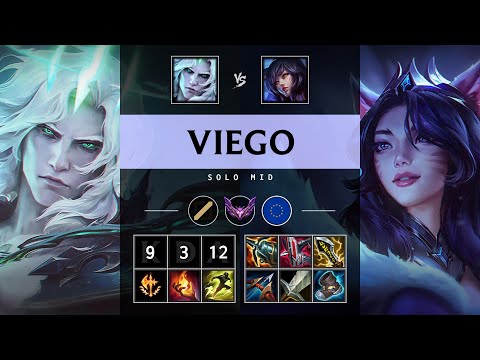 Viego Mid vs Ahri - EUW Master Patch 25.09