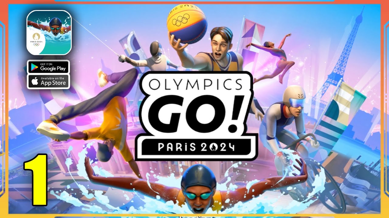 Olympics Go! Paris 2024 Gameplay Walkthrough Part 1 (Android, iOS)