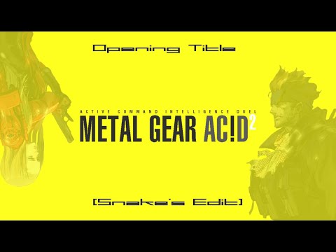 METAL GEAR AC!D² - Opening Title (Snake's Edit)