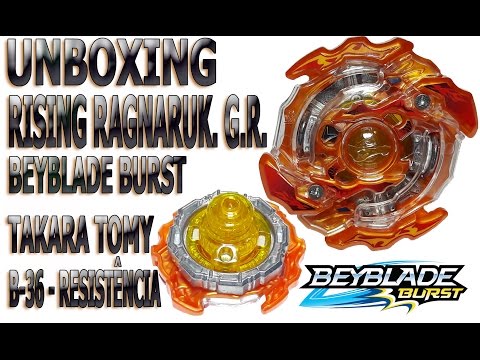 Unboxing - Beyblade Burst - Rising Ragnaruk Gravity Revolve - B-36