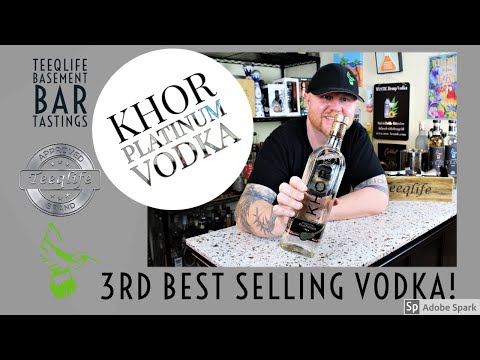 Khor Platinum Vodka - One of the BEST in the World! {Ukraine Vodka}