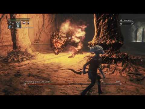 Bloodborne - Striking Poorman's Bowblade vs FRC Watchdog (No-Hit)