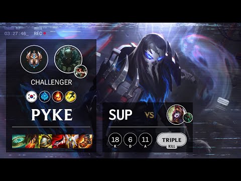 Pyke Support vs Lulu - KR Challenger Patch 11.24