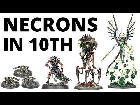 Necrons in Warhammer 40K 10th Edition - Full Index Rules, Datasheets and Launch Detachment