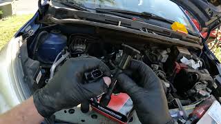 Nissan Versa Spark Plug and Coil Replacement 1.6 P0300 P0301 P0302 P0303 P0304