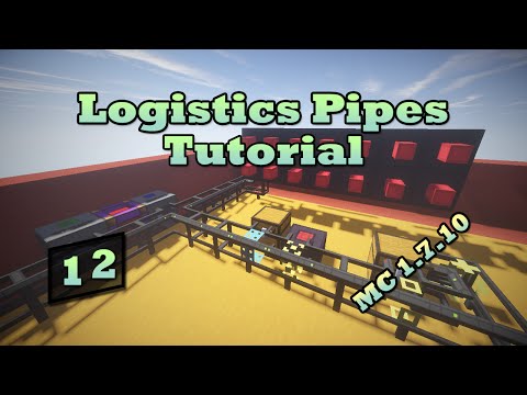 Logistics Pipes Tutorial - #12 - Buildcraft Chipsets