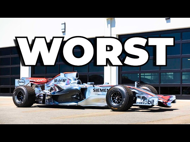 What Are The Worst F1 Cars Ever Made? SDDEFAULT Thumbnail