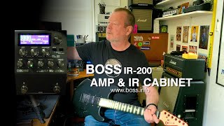 Video thumbnail for BOSS: IR-200 Amp & IR Cabinet by Brett Kingman