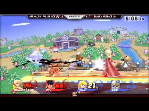 Vitality Doubles 7/30/16 - Winners R2 - Xaltis/DJJack vs. Blank/MuteAce - Smash 4