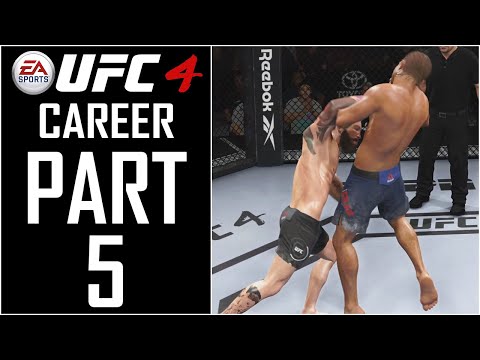 EA Sports UFC 4 - Career - Gameplay Walkthrough - Part 5 - "Top Shelf Haymaker"