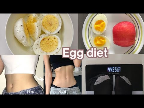 I lose 2.3kgs! 🔥 EGG Diet *again In 3 Days! *See Results!