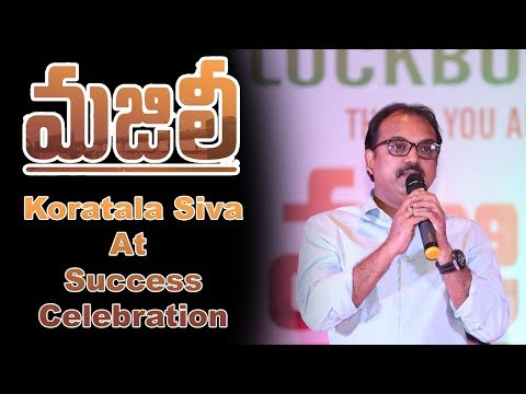 Koratala Shiva at Majili Movie Team Success Celebration