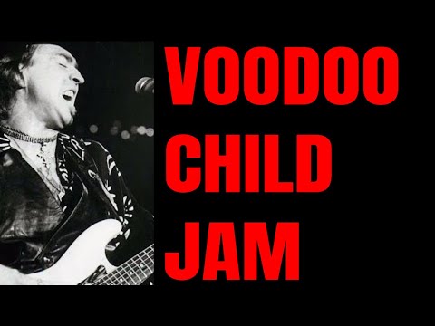 Voodoo Vamp Backing Track. SRV Style Guitar Backing Track! [Eb Minor - 92 BPM]