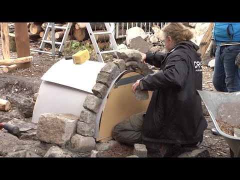 Historic village gets clay oven