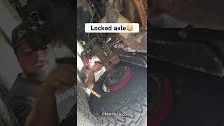 Brake warning light come on  #shorts #fyp #mechanic #brakes #axle