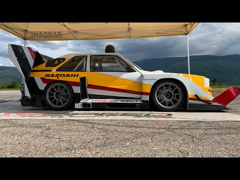 The first test of new project Audi S1 Pikes Peak by Prospeed - Niki Zlatkov