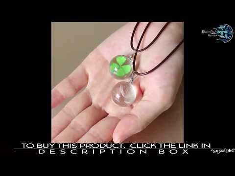 Best Glass Ball Pendant Necklace Charm Trendy Transparent Pendant 2020