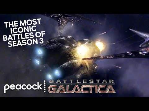 The Most Iconic Battles Of Season 3 | Battlestar Galactica