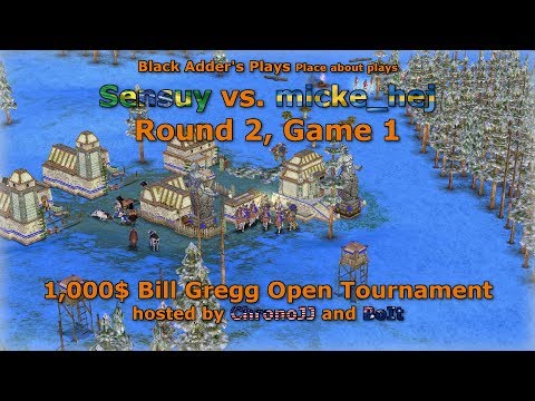 Bill Gregg Open Tournament, R2 - Sensuy vs. micke_hej, Game 1 - Age of Mythology: The Titans