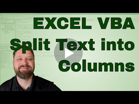 Macro Monday Text to Columns Solution