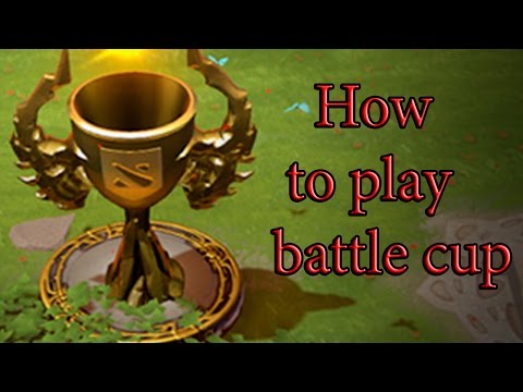How to play battle cup in dota 2